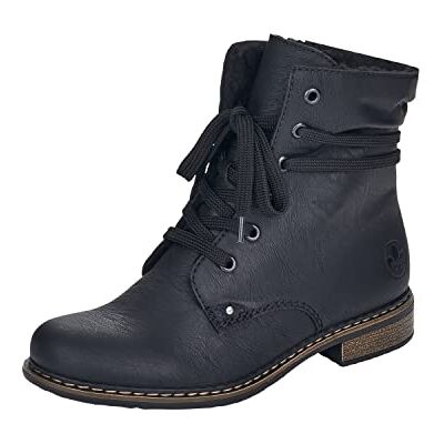 Rieker Herbst/Winter, Botines Femme, Noir (Schwarz/Schwarz 02), 38 EU - Publicité Rieker Herbst/Winter, Botines Femme, Noir (Schwarz/Schwarz 02), 38 EU - Publicité
