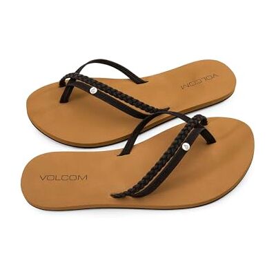 Volcom Femme Thrills Sandal Tongues, Noir, 40.5 EU - Publicité Volcom Femme Thrills Sandal Tongues, Noir, 40.5 EU - Publicité