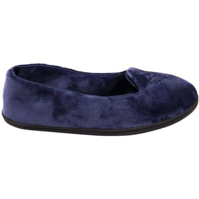 Dearfoams Femme Rebecca Lightweight Cozy Memory Foam Closed Back Slipper with Wide Widths Chausson, Caban en Velours, X Large - Publicité Dearfoams Femme Rebecca Lightweight Cozy Memory Foam Closed Back Slipper with Wide Widths Chausson, Caban en Velours, X Large - Publicité