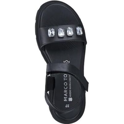 MARCO TOZZI Sandales pour femme , Noir, 40 EU - Publicité MARCO TOZZI Sandales pour femme , Noir, 40 EU - Publicité