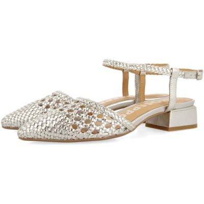 GIOSEPPO Mineo, Ballet Flat Femme, Argent, 41 EU, Argent métallique, 41 EU - Publicité GIOSEPPO Mineo, Ballet Flat Femme, Argent, 41 EU, Argent métallique, 41 EU - Publicité