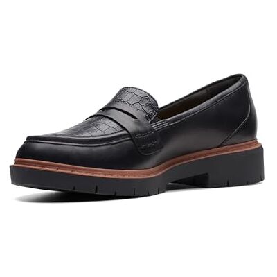 Clarks Westlynn Ayla Womens Black Leather, 8 - Publicité Clarks Westlynn Ayla Womens Black Leather, 8 - Publicité