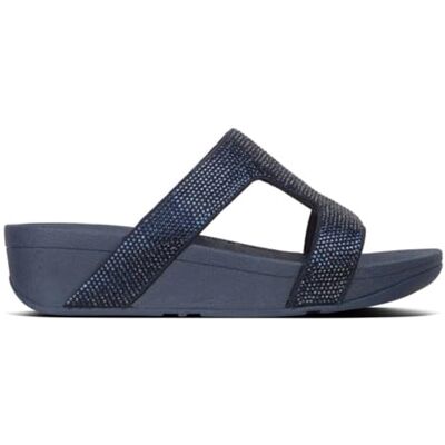 Fitflop Women's Marli Slide Sandal, bleu marine, 37.5 EU - Publicité Fitflop Women's Marli Slide Sandal, bleu marine, 37.5 EU - Publicité