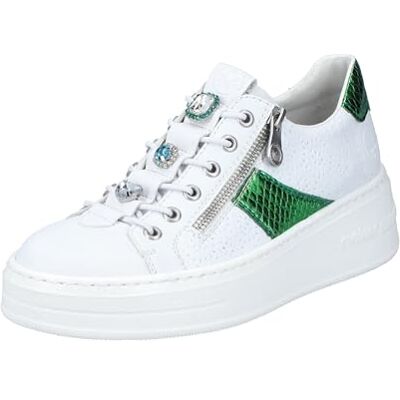 Rieker Femme N5455 Basket, Blanc, 39 EU - Publicité Rieker Femme N5455 Basket, Blanc, 39 EU - Publicité