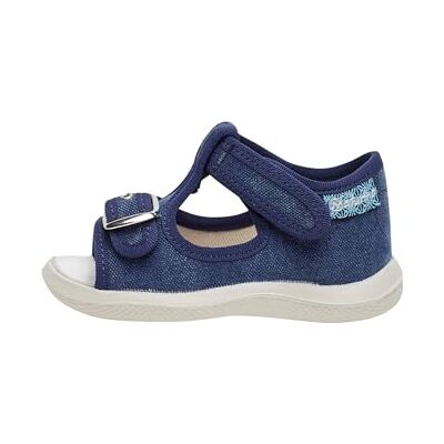 Naturino PAROS-Sandales à bout ouvert « open toe » en tissu, Bleu clair 20 - Publicité Naturino PAROS-Sandales à bout ouvert « open toe » en tissu, Bleu clair 20 - Publicité