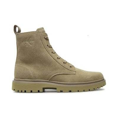 Calvin Klein Jeans Eva Boot Mid Laceup Iconic Dress Ym0ym01070 Homme Bottes, Beige Triple Savannah Tan, 44.5 EU - Publicité Calvin Klein Jeans Eva Boot Mid Laceup Iconic Dress Ym0ym01070 Homme Bottes, Beige Triple Savannah Tan, 44.5 EU - Publicité