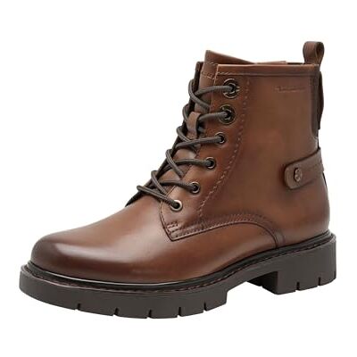 Tamaris Comfort bottines femme à lacets avec stretch, Cognac, 39 EU - Publicité Tamaris Comfort bottines femme à lacets avec stretch, Cognac, 39 EU - Publicité