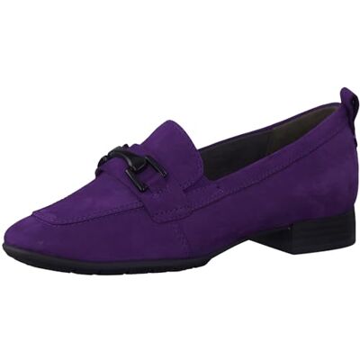 Tamaris Comfort mocassins femme sans talon cuir business confort fit, Purple Nubuk, 39 EU - Publicité Tamaris Comfort mocassins femme sans talon cuir business confort fit, Purple Nubuk, 39 EU - Publicité