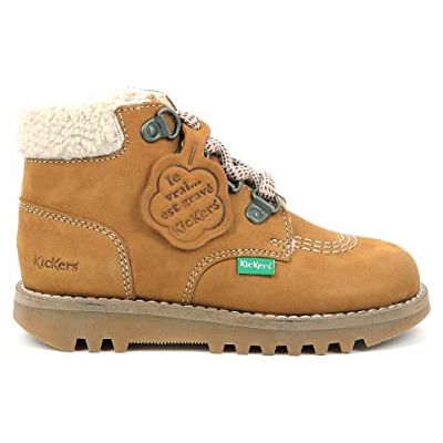 Kickers NEWHOOKY, Bottine Garçon Fille, Camel Beige, 32 EU - Publicité Kickers NEWHOOKY, Bottine Garçon Fille, Camel Beige, 32 EU - Publicité