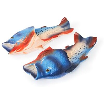 Coddies Fish Flops Tongs unisexes basses pour hommes, femmes et enfants en forme de poissons, 39/40 EU - Publicité Coddies Fish Flops Tongs unisexes basses pour hommes, femmes et enfants en forme de poissons, 39/40 EU - Publicité