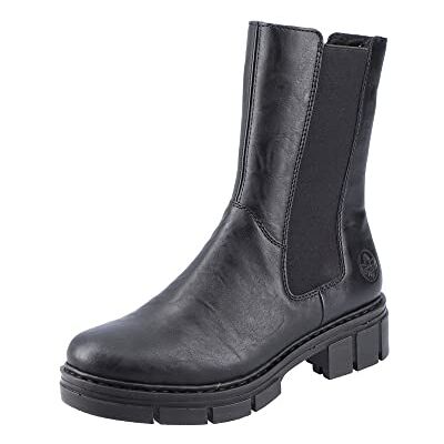 Rieker Femme Y4592 Bottine Chelsea, Noir, 38 EU - Publicité Rieker Femme Y4592 Bottine Chelsea, Noir, 38 EU - Publicité
