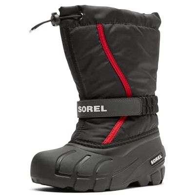 Sorel Flurry Boot Botte de Neige, Black Bright Red Youth Collection 2024, 43 EU - Publicité Sorel Flurry Boot Botte de Neige, Black Bright Red Youth Collection 2024, 43 EU - Publicité
