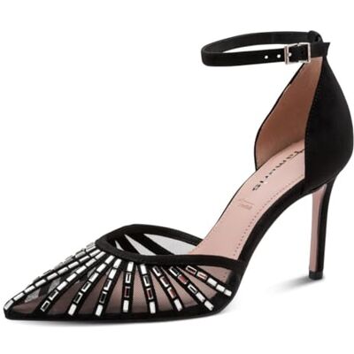 Tamaris Escarpins femme à talon aiguille noir 39 EU - Publicité Tamaris Escarpins femme à talon aiguille noir 39 EU - Publicité