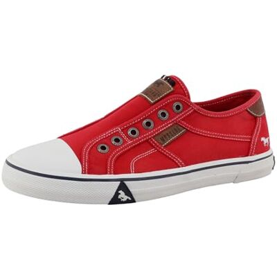 MUSTANG Baskets Mode Homme 26M0211005, Pointure:42 EU, La Couleur:Rouge - Publicité MUSTANG Baskets Mode Homme 26M0211005, Pointure:42 EU, La Couleur:Rouge - Publicité