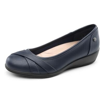 DREAM PAIRS Ballerines Femme Classique Chaussures Plates pour Femmes Confortables et Légères,Size 40,Marine,DWUMFA2503 - Publicité DREAM PAIRS Ballerines Femme Classique Chaussures Plates pour Femmes Confortables et Légères,Size 40,Marine,DWUMFA2503 - Publicité