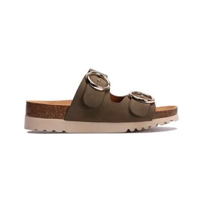 Scholl Femme Malibu' 2 Straps Sandale, Vert, 36 EU - Publicité Scholl Femme Malibu' 2 Straps Sandale, Vert, 36 EU - Publicité