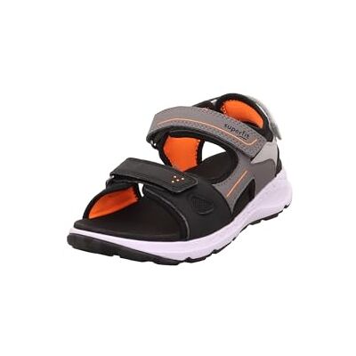Superfit Sandales Criss Cross, gris/orange 2020, 36 EU - Publicité Superfit Sandales Criss Cross, gris/orange 2020, 36 EU - Publicité