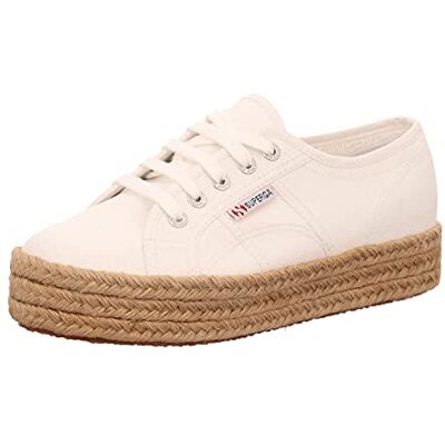 Superga S00CF20 Femme Chaussures de Gymnastique, Blanc (White 901), 36 EU - Publicité Superga S00CF20 Femme Chaussures de Gymnastique, Blanc (White 901), 36 EU - Publicité