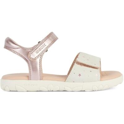 Geox Sandales J Haiti pour fille, Old Rose Off White, 7 UK Child - Publicité Geox Sandales J Haiti pour fille, Old Rose Off White, 7 UK Child - Publicité