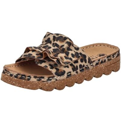 Rieker V8763 Mules pour Femme, léopard, 40 EU - Publicité Rieker V8763 Mules pour Femme, léopard, 40 EU - Publicité