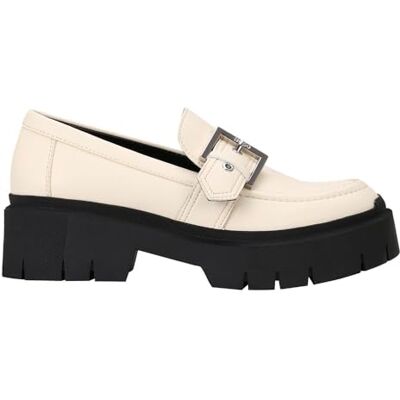 HUGO Femme Kris_Loafer_bkclt Mocassins Plats, Beige Clair 272, 36 EU - Publicité HUGO Femme Kris_Loafer_bkclt Mocassins Plats, Beige Clair 272, 36 EU - Publicité