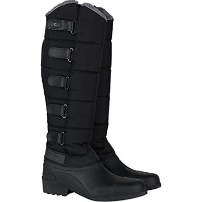 HORZE Bottes d'équitation thermiques Utah pour femme, bottes d'équitation d'hiver doublées, chaussures d'équitation thermiques, Noir, 39 EU - Publicité HORZE Bottes d'équitation thermiques Utah pour femme, bottes d'équitation d'hiver doublées, chaussures d'équitation thermiques, Noir, 39 EU - Publicité