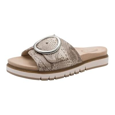 Tamaris Plateforme Comfort Mule pour Femme Multiadjustable, Beige Snake, 39 EU - Publicité Tamaris Plateforme Comfort Mule pour Femme Multiadjustable, Beige Snake, 39 EU - Publicité