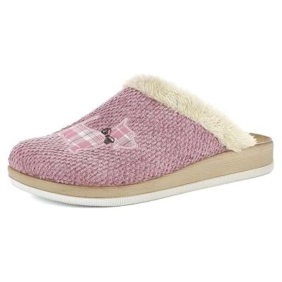 inblu Femme Pantofole Donna Con Applicazione Cane Fantasia Tartan, Plantare in Vera Pelle Imbottito Chausson, Rose, 38 EU - Publicité inblu Femme Pantofole Donna Con Applicazione Cane Fantasia Tartan, Plantare in Vera Pelle Imbottito Chausson, Rose, 38 EU - Publicité