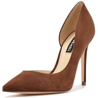 Nine West Escarpins Folowe pour Femme, Daim Marron Moyen 210, 37.5 EU - Publicité Nine West Escarpins Folowe pour Femme, Daim Marron Moyen 210, 37.5 EU - Publicité