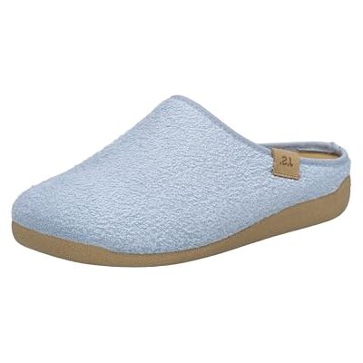 Josef Seibel Pantoufles pour femme Cara.04, largeur G (normal), semelle intérieure amovible, bleu ciel, 38 EU - Publicité Josef Seibel Pantoufles pour femme Cara.04, largeur G (normal), semelle intérieure amovible, bleu ciel, 38 EU - Publicité