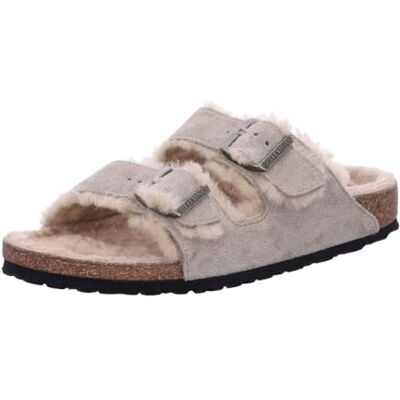 ARIZONA (SHEARLING) Sandalo a due fasce da uomo e da donna BIRKENSTOCK 38/TAUPE-N - Publicité ARIZONA (SHEARLING) Sandalo a due fasce da uomo e da donna BIRKENSTOCK 38/TAUPE-N - Publicité