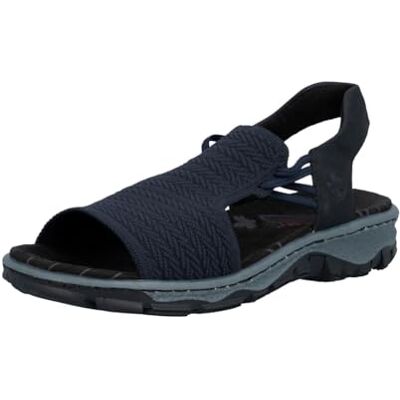 Rieker Sandales pour femme 68884, bleues, 40 EU - Publicité Rieker Sandales pour femme 68884, bleues, 40 EU - Publicité