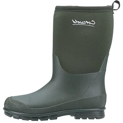 Cotswold Kids Hilly Neoprene Wellington Boot Green Size UK 11 EU 30 - Publicité Cotswold Kids Hilly Neoprene Wellington Boot Green Size UK 11 EU 30 - Publicité
