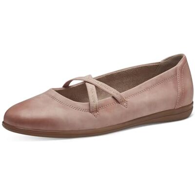 Jana Ballerines Femme à Bride Vegan, Old Rose, 38 EU - Publicité Jana Ballerines Femme à Bride Vegan, Old Rose, 38 EU - Publicité