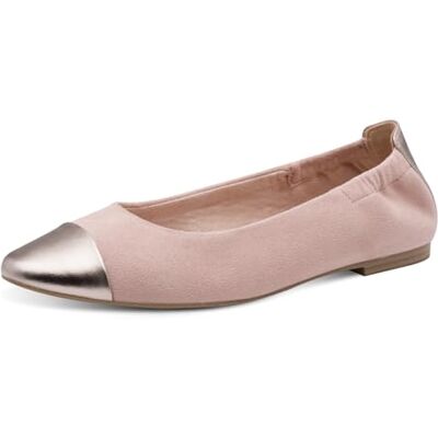 Marco Tozzi Femmes Ballerines Semelle intérieure Feel Me Moelleuse Doublure intérieure Douce Bout Pointu, Rose (Rose Comb), 39 EU - Publicité Marco Tozzi Femmes Ballerines Semelle intérieure Feel Me Moelleuse Doublure intérieure Douce Bout Pointu, Rose (Rose Comb), 39 EU - Publicité