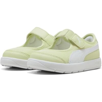 Puma Sneakers Courtflex v3 Lina V Bébé 20, Apple Spritz White Green - Publicité Puma Sneakers Courtflex v3 Lina V Bébé 20, Apple Spritz White Green - Publicité