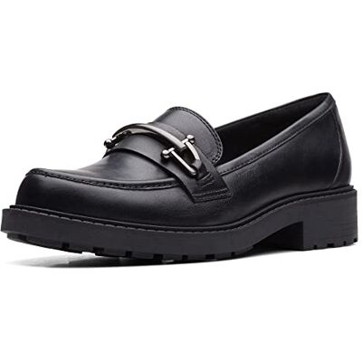 Clarks Femme Orinoco2 Edge Mocassins, Cuir Noir, 39.5 EU - Publicité Clarks Femme Orinoco2 Edge Mocassins, Cuir Noir, 39.5 EU - Publicité