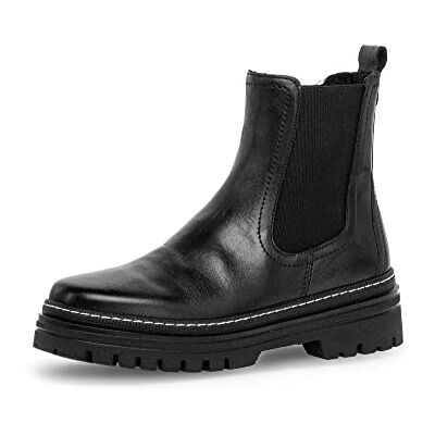 Gabor Femme Bottines Dame Bottines Chelsea Semelle intérieure Amovible Demi-Bottes Bottines fourré Noir (Schwarz) / 01 38 EU 5 UK - Publicité Gabor Femme Bottines Dame Bottines Chelsea Semelle intérieure Amovible Demi-Bottes Bottines fourré Noir (Schwarz) / 01 38 EU 5 UK - Publicité