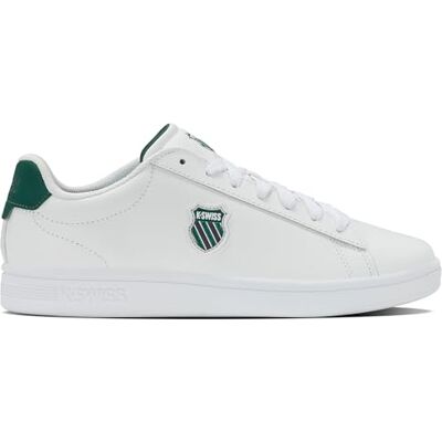 K-Swiss Baskets Court Shield II pour Homme, Blanches, 39 EU, Blanc., 39 EU - Publicité K-Swiss Baskets Court Shield II pour Homme, Blanches, 39 EU, Blanc., 39 EU - Publicité
