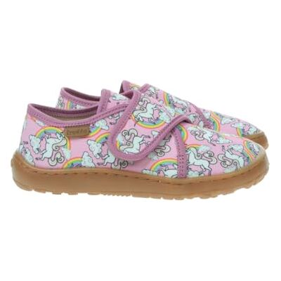 Froddo Chaussons pieds nus, Blanc/rose, 32 EU - Publicité Froddo Chaussons pieds nus, Blanc/rose, 32 EU - Publicité
