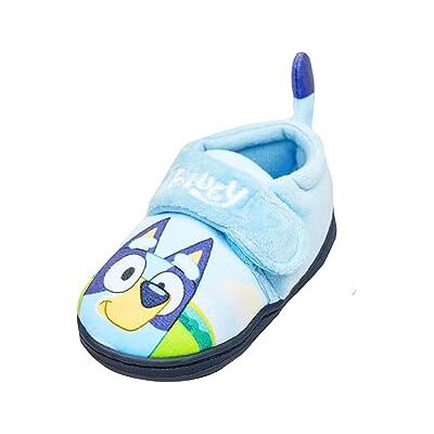 BlueY, Chaussons Mixte Enfant pour Garçon ou Fille, avec Fermeture à Sangle et Queue 3D, Bleu, Taille 11 UK, 29 EU - Publicité BlueY, Chaussons Mixte Enfant pour Garçon ou Fille, avec Fermeture à Sangle et Queue 3D, Bleu, Taille 11 UK, 29 EU - Publicité