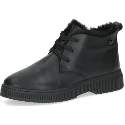 CAPRICE Chaussures à lacets femme en cuir doublées, Noir (Black Nappa), 38 EU - Publicité CAPRICE Chaussures à lacets femme en cuir doublées, Noir (Black Nappa), 38 EU - Publicité