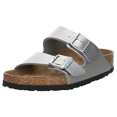 Birkenstock Sandales Nu-Pieds Arizona Silver 37 - Publicité Birkenstock Sandales Nu-Pieds Arizona Silver 37 - Publicité