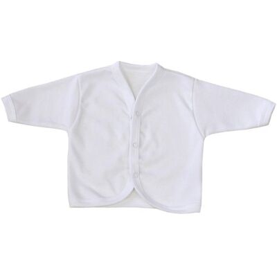 BabyPrem Bébé Prématuré Cardigan Pull 0,7-3,4 kg Blanc 44-50cm - Publicité BabyPrem Bébé Prématuré Cardigan Pull 0,7-3,4 kg Blanc 44-50cm - Publicité