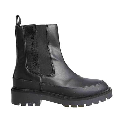 Calvin Klein Bottes pour Femme YW0YW01254 COMBAT MID CHELSEA BOOT 0GT TRIPLE BLACK Taille 38 EU - Publicité Calvin Klein Bottes pour Femme YW0YW01254 COMBAT MID CHELSEA BOOT 0GT TRIPLE BLACK Taille 38 EU - Publicité