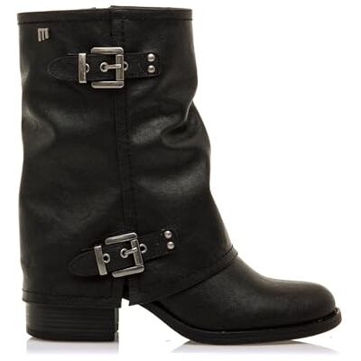 MTNG Bottines à Talons Femme PERSEA H 54683 61400 Noir - Publicité MTNG Bottines à Talons Femme PERSEA H 54683 61400 Noir - Publicité