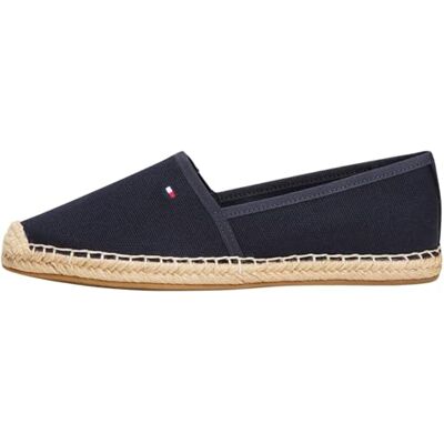 Tommy Hilfiger Espadrilles Femme Flag Canvas avec Logo, Bleu (Space Blue), 37 - Publicité Tommy Hilfiger Espadrilles Femme Flag Canvas avec Logo, Bleu (Space Blue), 37 - Publicité