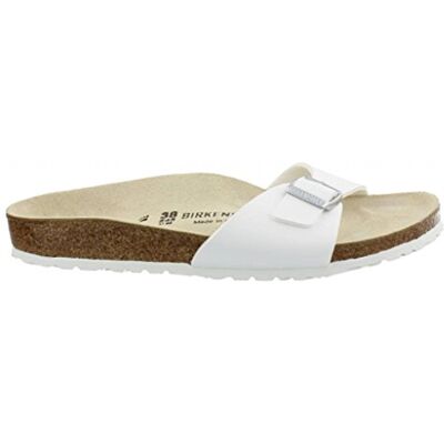 Birkenstock Madrid wit slippers dames (0) - Publicité Birkenstock Madrid wit slippers dames (0) - Publicité
