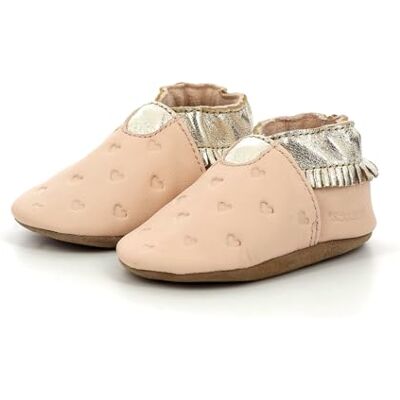 Robeez Fille Appaloosa Style Chaussons, Rose Clair, 23 EU - Publicité Robeez Fille Appaloosa Style Chaussons, Rose Clair, 23 EU - Publicité