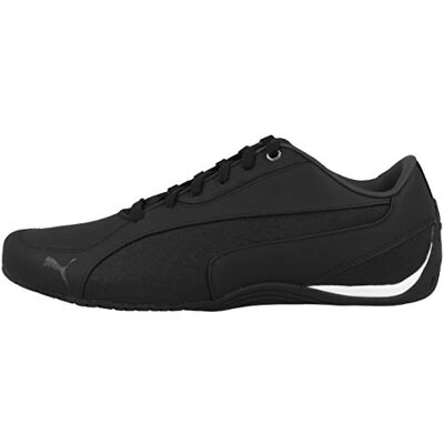 Puma Drift Cat 5 Leather Sneakers Basses Mixte Adulte Noir (Black/Asphalt) 41 EU (7.5 UK) - Publicité Puma Drift Cat 5 Leather Sneakers Basses Mixte Adulte Noir (Black/Asphalt) 41 EU (7.5 UK) - Publicité